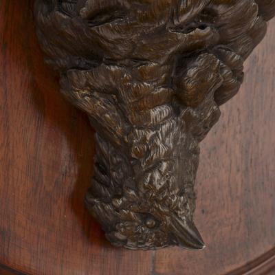 Pair of French bronze Animalier sculptures of game birds