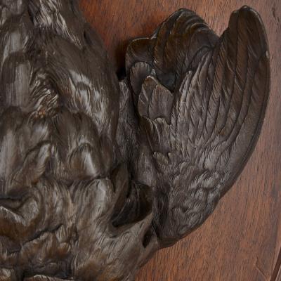 Pair of French bronze Animalier sculptures of game birds