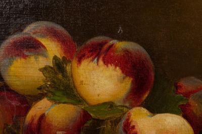 Pair of Fruit with a Jug Still Life Paintings