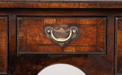 Pair of George I Queen Anne Lowboys