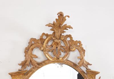 Pair of George II Giltwood Mirrors c 1760