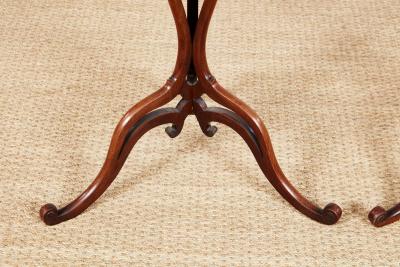 Pair of George III Mahogany Torcheres