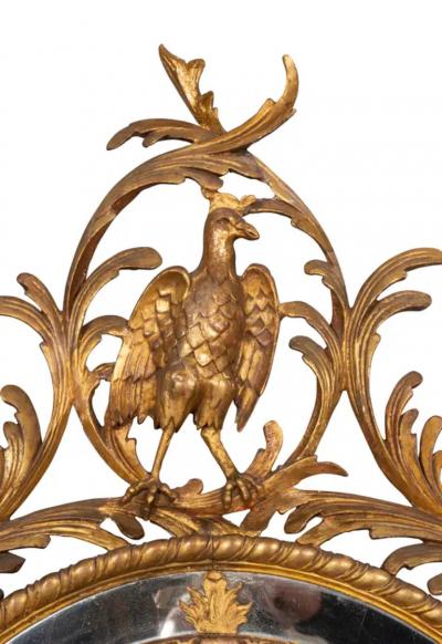 Pair of George III Style Giltwood Mirrors