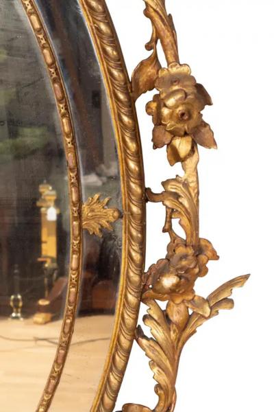 Pair of George III Style Giltwood Mirrors