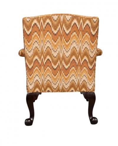 Pair of George III Style Mahogany Armchairs