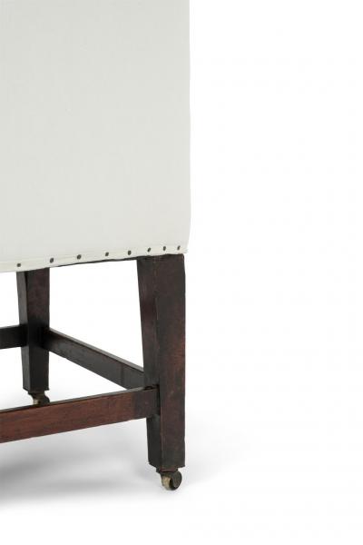 Pair of Georgian Corner Chairs on Casters