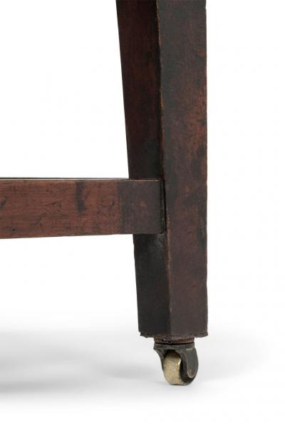 Pair of Georgian Corner Chairs on Casters