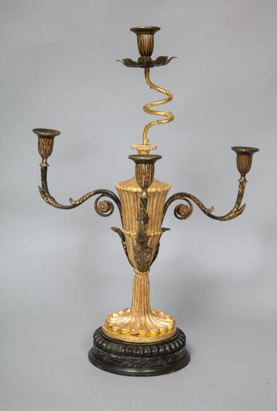 Pair of Georgian Giltwood Candelabra