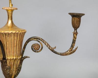 Pair of Georgian Giltwood Candelabra