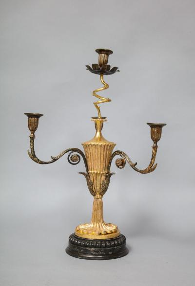 Pair of Georgian Giltwood Candelabra