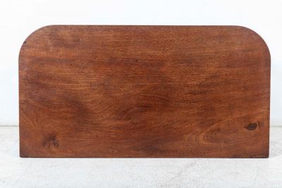 Pair of Georgian Mahogany D End Tables