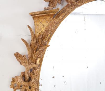 Pair of Georgian Rococo Gilt Mirrors
