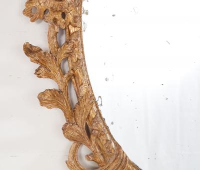 Pair of Georgian Rococo Gilt Mirrors