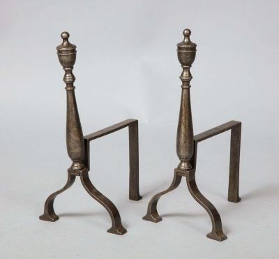 Pair of Georgian Steel Tool Rests