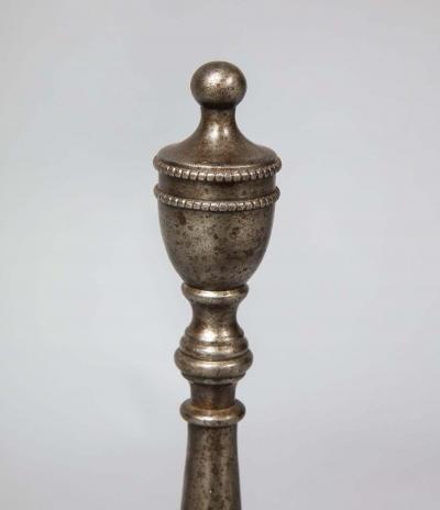 Pair of Georgian Steel Tool Rests