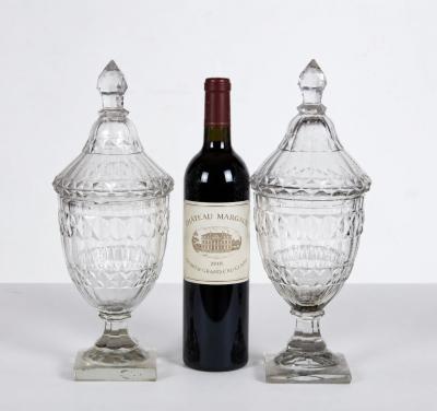Pair of Georgian Sweetmeat Jars