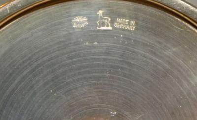 Pair of German Art Deco Modernist Candelabras