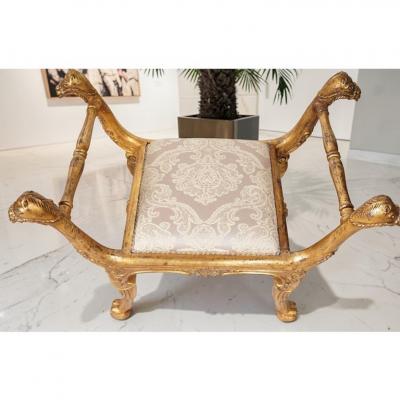 Pair of Giltwood Benches
