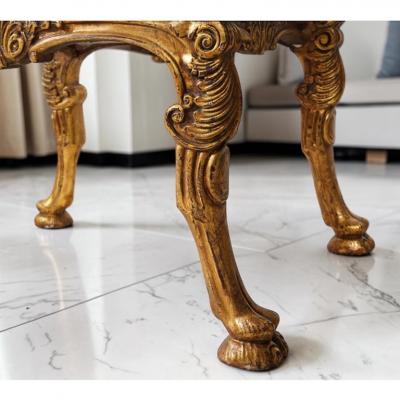 Pair of Giltwood Benches