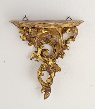 Pair of Giltwood Brackets Italy circa 1920