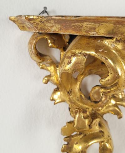 Pair of Giltwood Brackets Italy circa 1920