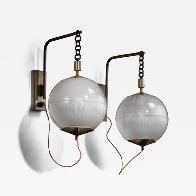 Pair of Greco Illuminazione wall lamps