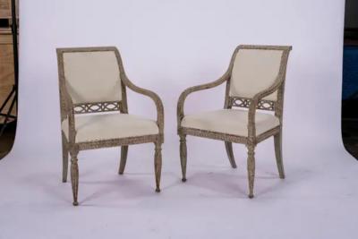 Pair of Gustavian Armchairs