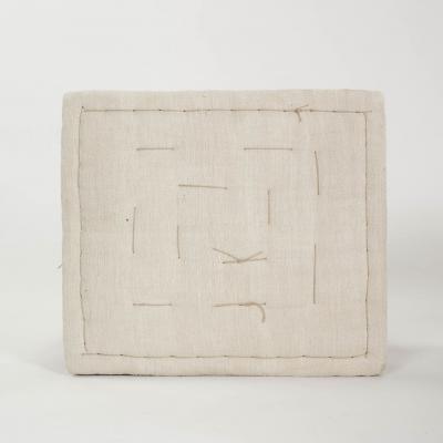 Pair of Gustavian Light Gray Painted Stools