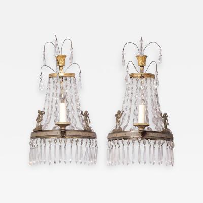 Pair of Gustavian Sconces