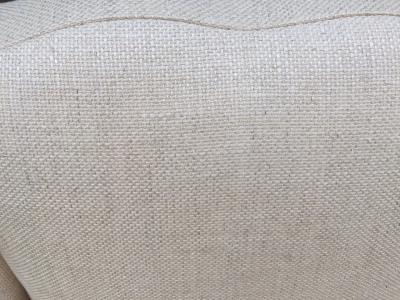 Pair of Gustavian Style Linen Lounge Chairs