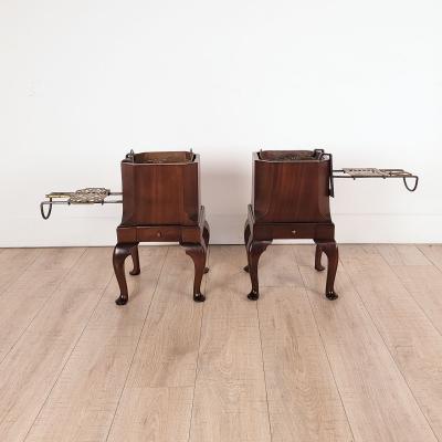 Pair of Gustavian Style Swedish Brass Lined Wine Buckets circa 1900