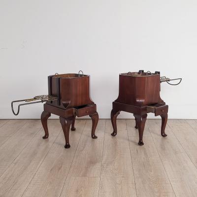 Pair of Gustavian Style Swedish Brass Lined Wine Buckets circa 1900
