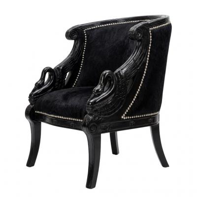 Pair of Hair On Cowhide Barrel Back Club Chairs