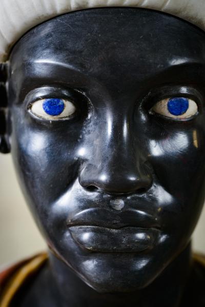 Pair of Hand Carved Italian Busts