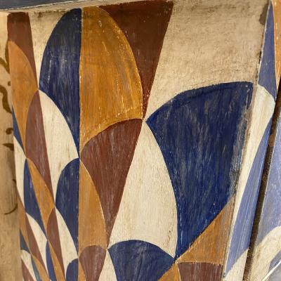 Pair of Hand Painted Italian bedside tables