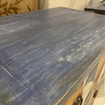 Pair of Hand Painted Italian bedside tables