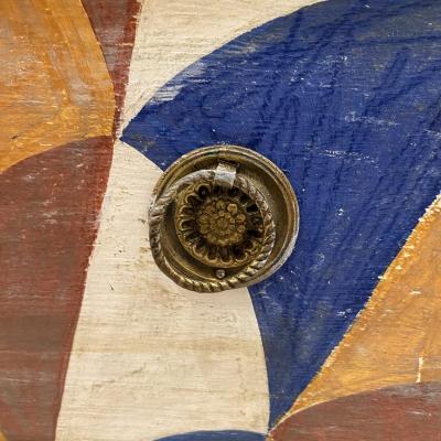 Pair of Hand Painted Italian bedside tables