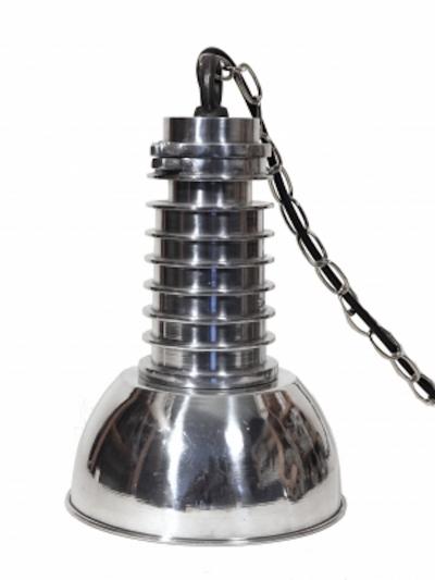 Pair of Hanging Industrial Fixtures