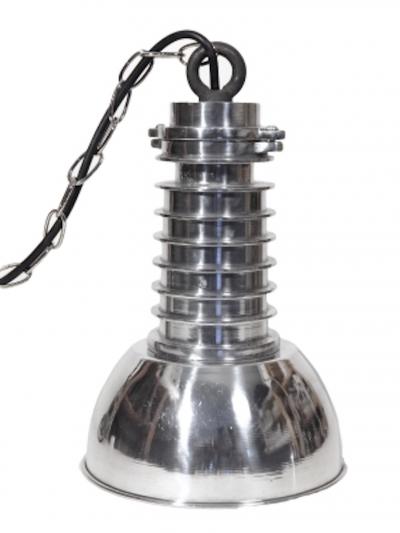 Pair of Hanging Industrial Fixtures