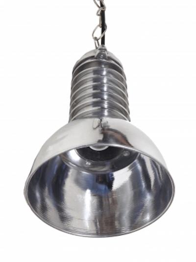 Pair of Hanging Industrial Fixtures