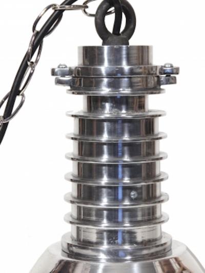 Pair of Hanging Industrial Fixtures