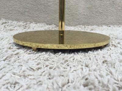 Pair of Hansen Style Solid Bronze Standing Lamps
