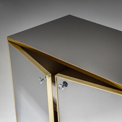 Pair of Hollywood Regency Sideboards Italy 1970s