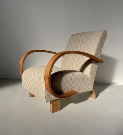 Pair of Hungarian Bentwood Armchairs
