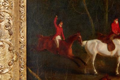 Pair of Hunt Paintings Attributed to Henry Alken