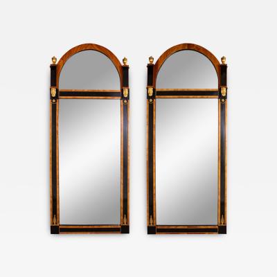 Pair of Important Early 19th Century Biedermeier Mirrors
