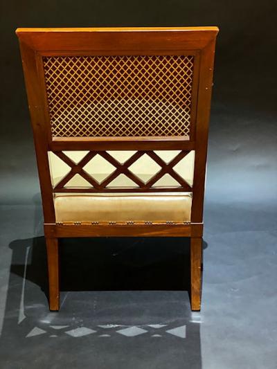 Pair of Important French Consulat Arm Chairs