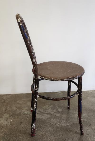 Pair of Indestructible Ice Cream Parlour Chairs