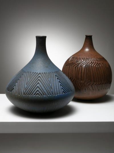 Pair of Italian 50s Ceramic Vases