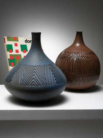 Pair of Italian 50s Ceramic Vases